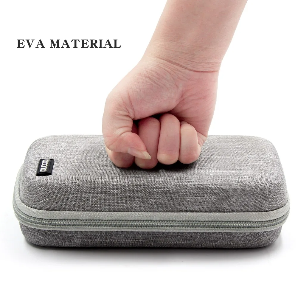 Boona EVA портативный жесткий диск сумка power Bank чехол наушники жесткий ящик для хранения карт памяти USB кабель Органайзер мини наушники сумка