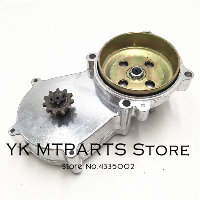 Двойная Многожильная цепь шлифовальная редукционная коробка для 2 stoke mini dirt bike Quad