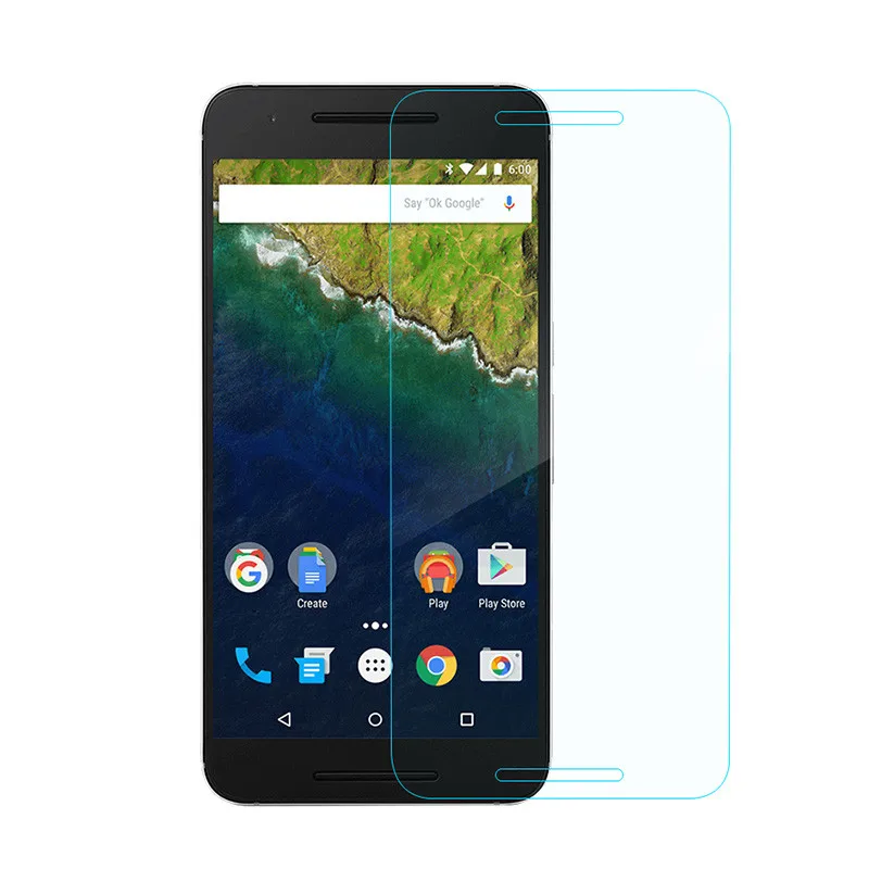 2 шт., закаленное стекло для huawei Nexus 6 P, ультратонкая Защитная пленка для экрана huawei Nexus 6P HD, защитная пленка HATOLY