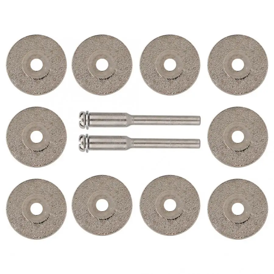 Профессиональный 10 шт Алмазный диск отрезной ролик роторный инструмент