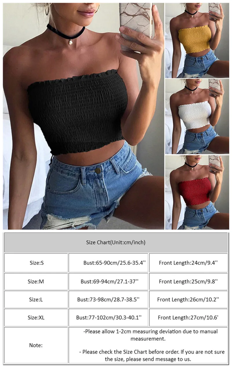Повседневные женские без бретелек эластичные blusas Boob лиф-бандо топы бюстгальтер нижнее белье обёрточная грудь однотонный топ-бра нижнее белье