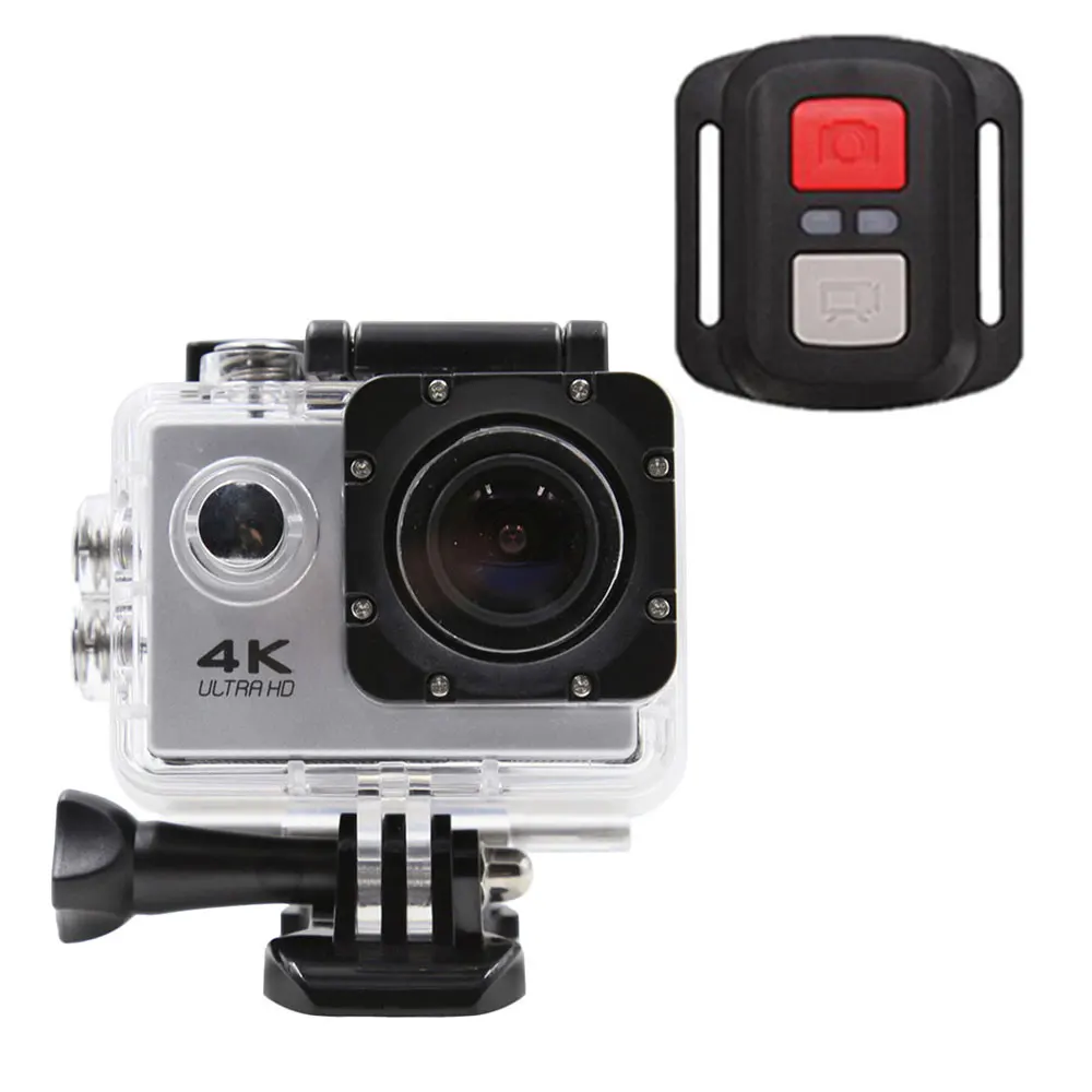 Экшн камера Ultra HD 4 K WiFi 1080 P/60fps 2 0 lcd 170D объектив шлем Cam Водонепроницаемая