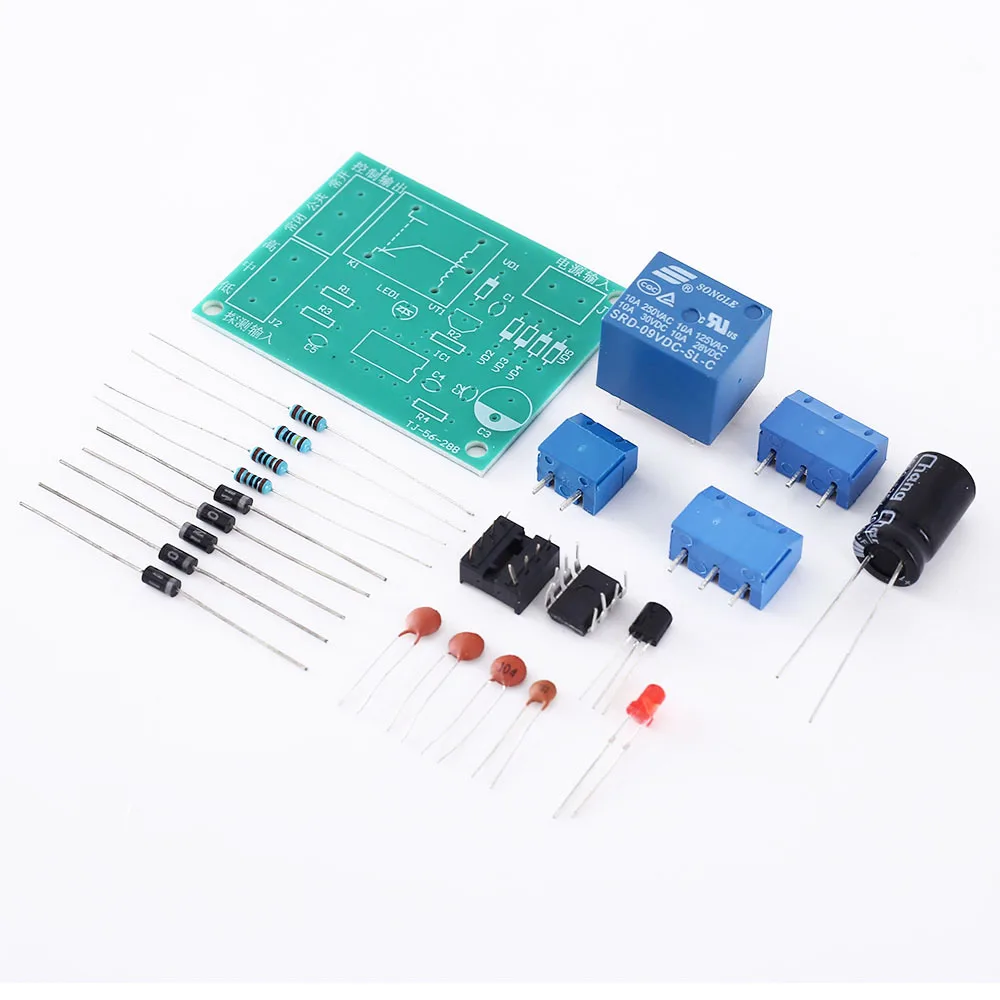 DIY Kit NE555 резервуар для воды уровень жидкости автоматический контроллер электронных компонентов набор электронных компонентов