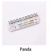 Panda 3 шт. милые животные мини-блокнот Блокнот записная книжка самоклеящаяся липкая закладка для заметок подарок Kawaii канцелярские принадлежности 10 цветов - Цвет: Panda
