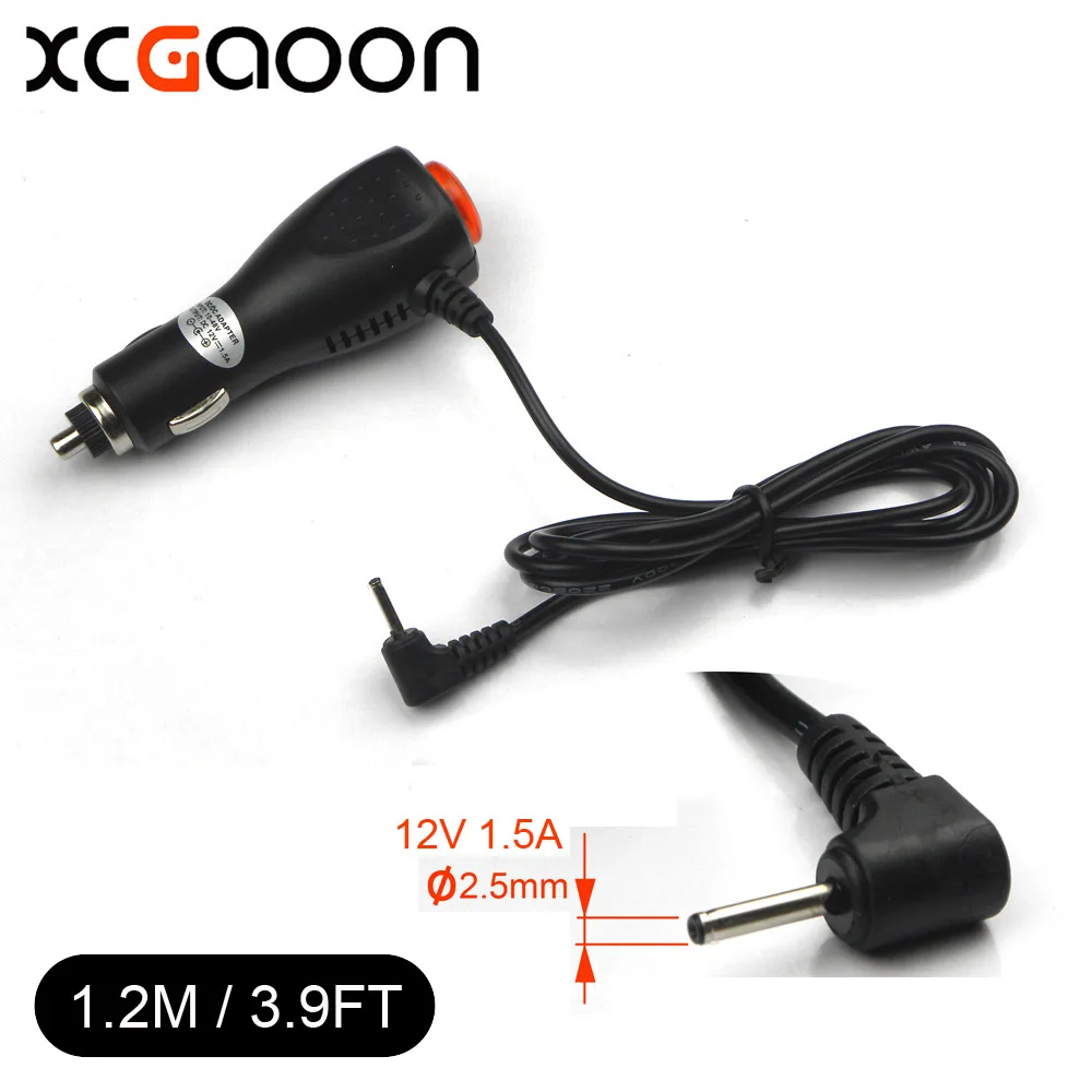 XCGaoon 2 5 мм порт автомобильное зарядное устройство адаптер для радар-детектора и GPS