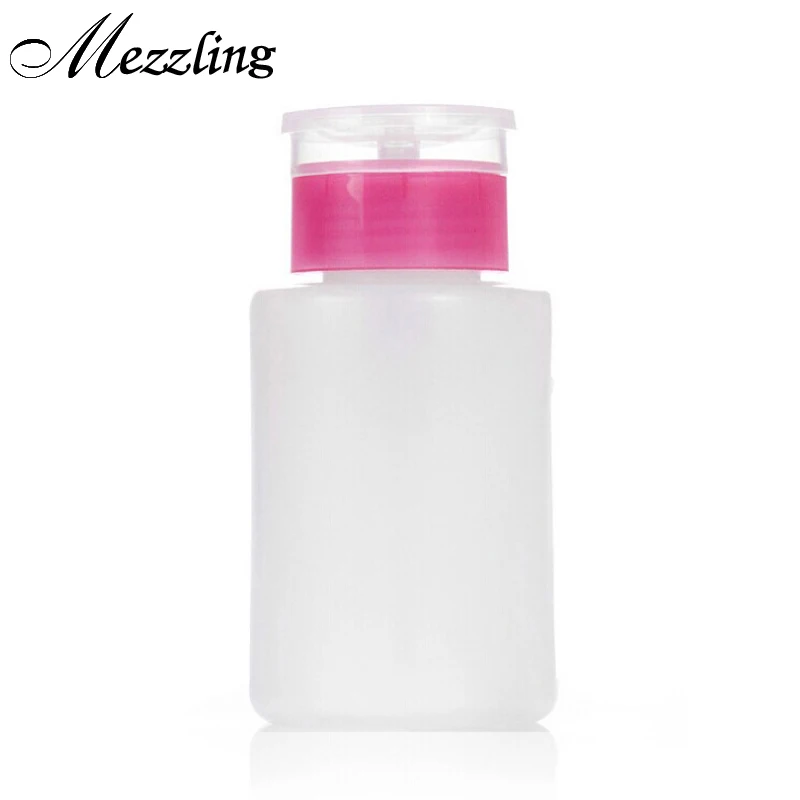 Жидкость для снятия лака ногтей дорожный пустой пластиковый флакон портативный