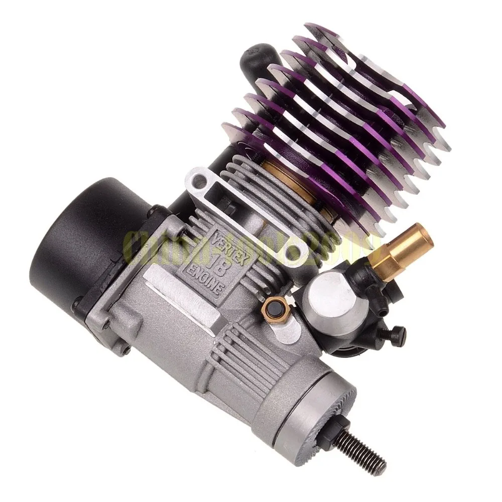 HSP 02060 VX 18 Двигатель 2.74cc пусковой стартер фиолетовый RC 1/10 нитро автомобиль на