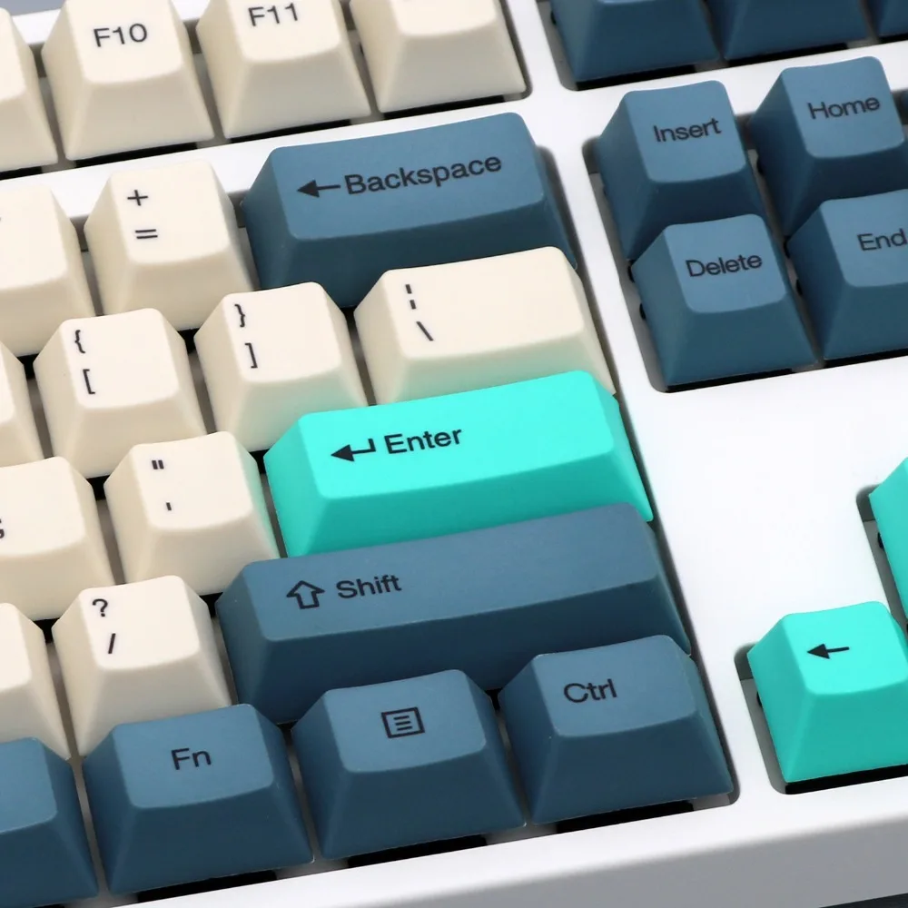 108 клавиш сублимированный pbt брелок для механической клавиатуры Cherry filco Ducky keycap Вишневый профиль продаются только брелки