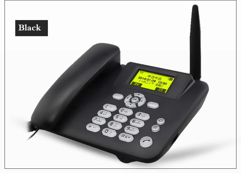 GSM 900-1800 ГГц Беспроводная sim-карта стационарный телефон многофункциональный стационарный радиотелефон для офиса, дома, бизнеса
