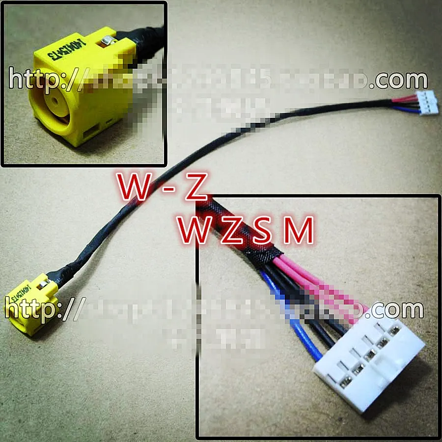 Новый разъем питания постоянного тока, соединитель, жгут проводов для Lenovo V580 V580A V580C B580 B590 M590, разъем постоянного тока с кабелем