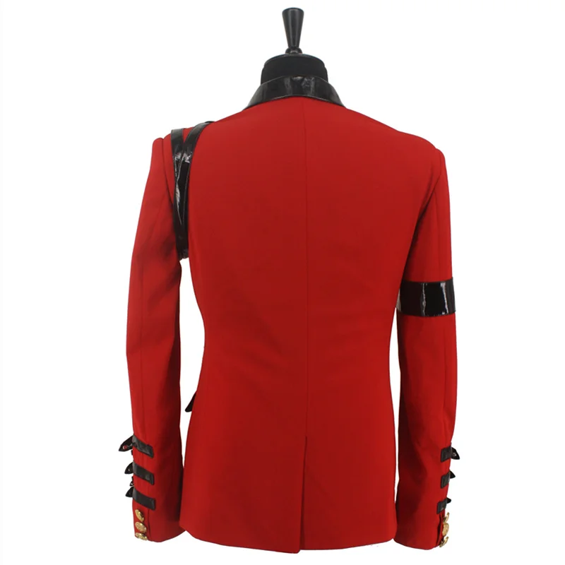 Новый MJ Майкл Джексон плохая Повседневная церемония награды красный Панк Пряжка