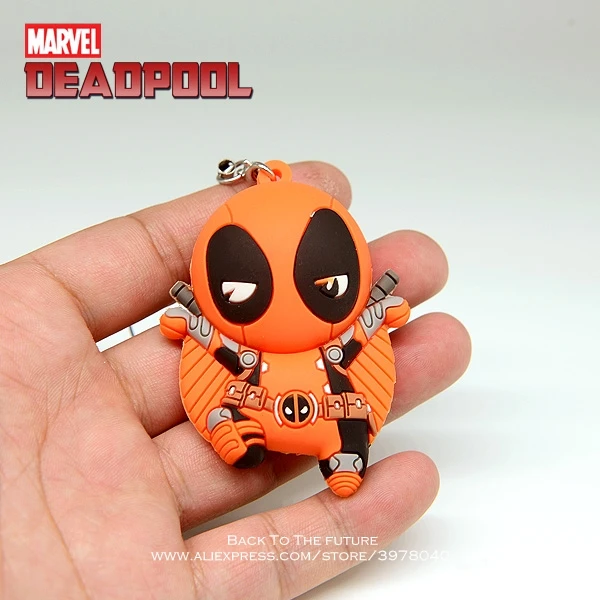 Disney Marvel X Men Дэдпул 7 см фигурка аниме мини украшение ПВХ Коллекционная игрушка