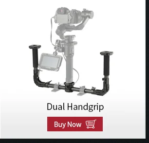 SmallRig двойная рукоятка для DJI Ronin S/SC Gimbal рукоятка с 1/"-20 и одним 3/8"-16 резьбовыми отверстиями-2250