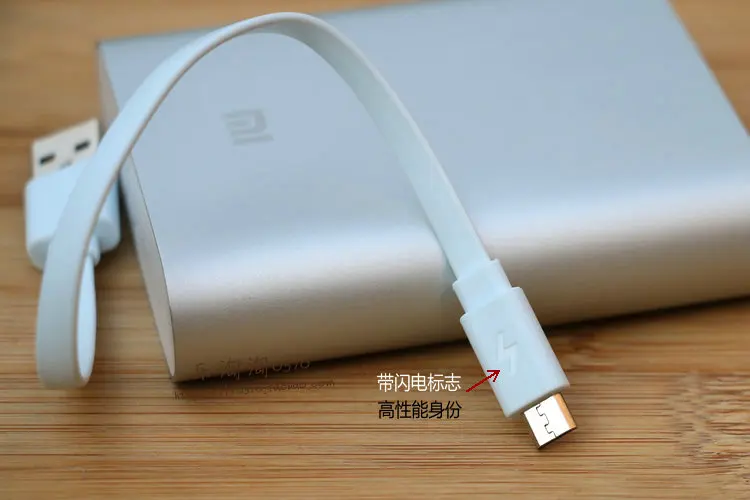 Внешний аккумулятор micro usb для xiaomi короткий usb-кабель 2 А высокоскоростной