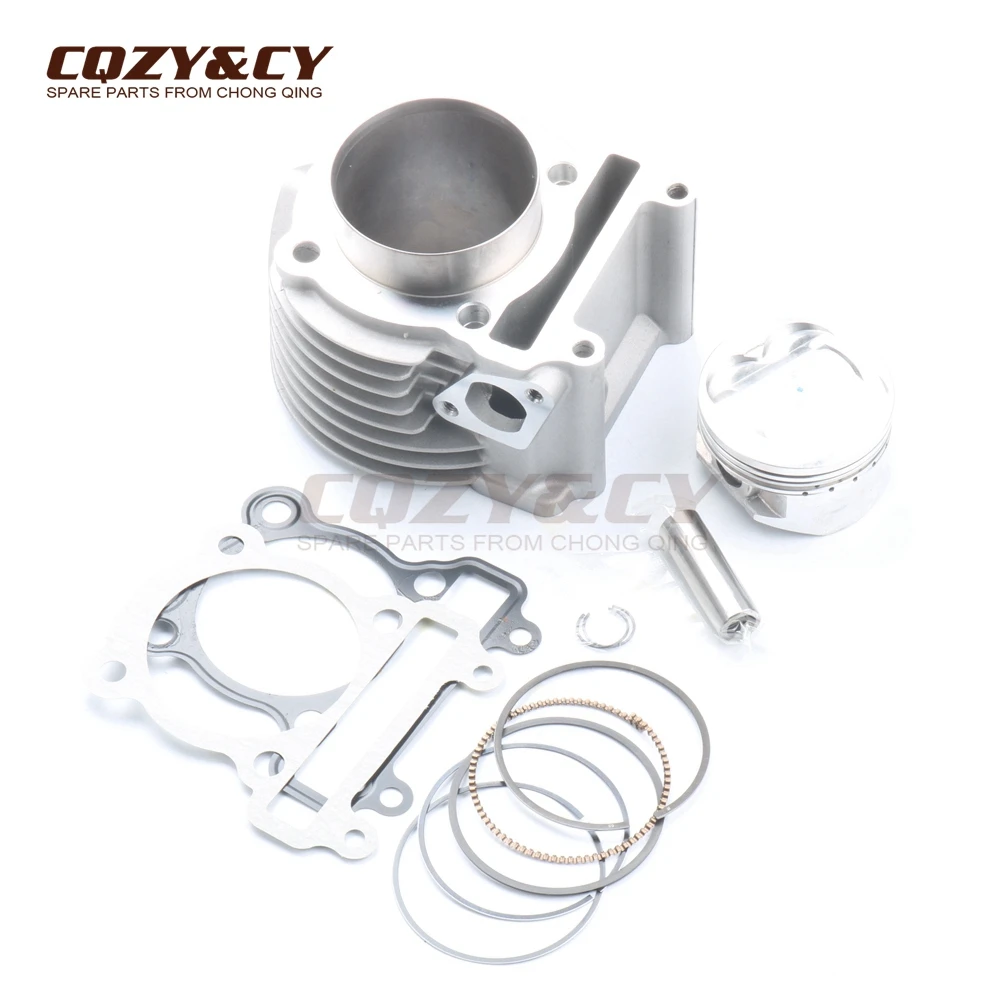 181cc Большой Диаметр цилиндра комплект для YAMAHA BWS ZUMA 125 YW125 CYGNUS-X/-SR/-FI 4V 1210A-5TY-K630 63 мм/15 мм