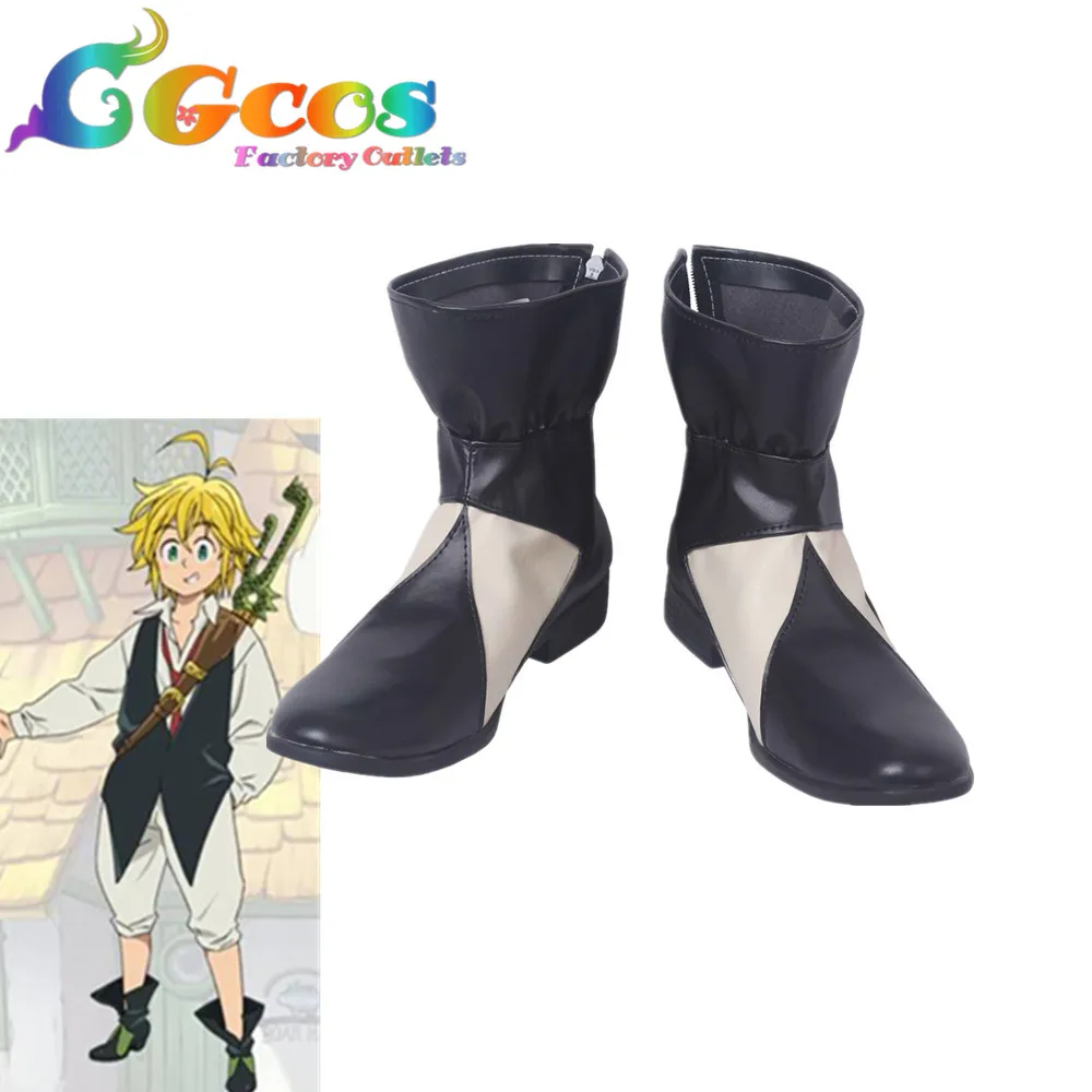 Бесплатная доставка обувь для костюмированной вечеринки ботинки Seven Deadly Sins Meliodas