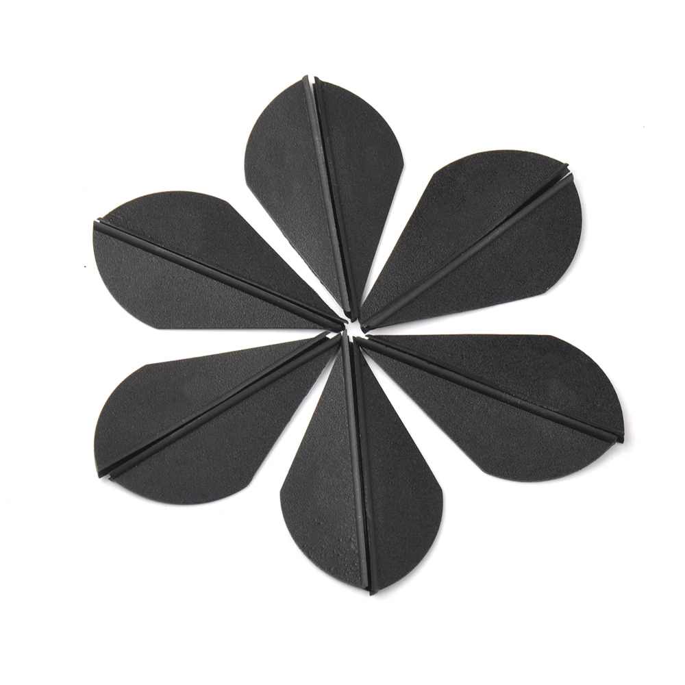 Пластиковые наконечники для стрел из лука и охоты 2 дюйма|arrow fletching|feather arrowsplastic