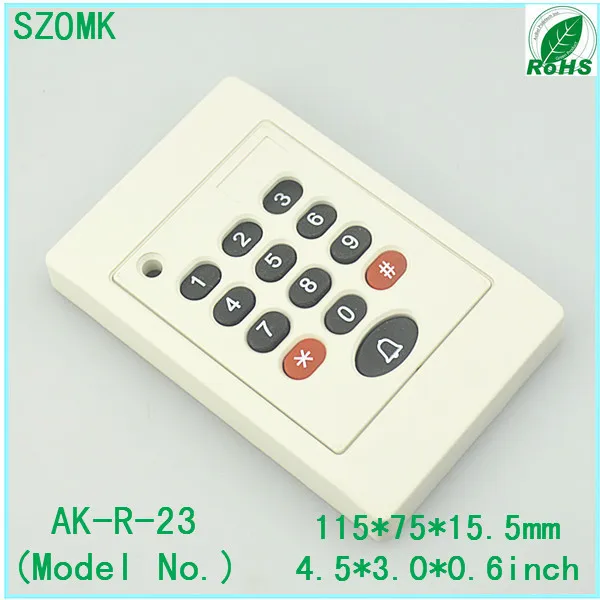 1 шт. пластиковый корпус с keypad115 * 75*15.5mm4. 5*3 0*0 6 дюймов для электроники корпус|enclosure
