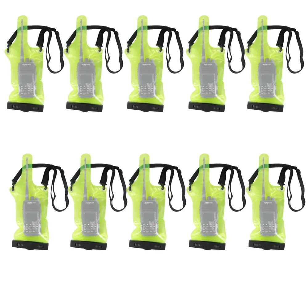 10 шт. водонепроницаемый чехол для рации радиостанции кобура Csae Baofeng Retevis Walkie talkie