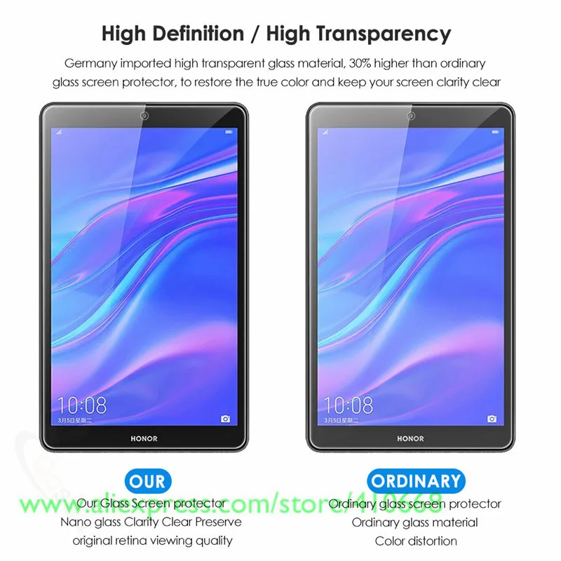 Для Huawei Honor Tablet 5 8 0 Tab дюймов Glory JDN2 AL00HN Tablet5 пленка HD закаленное стекло Защита для