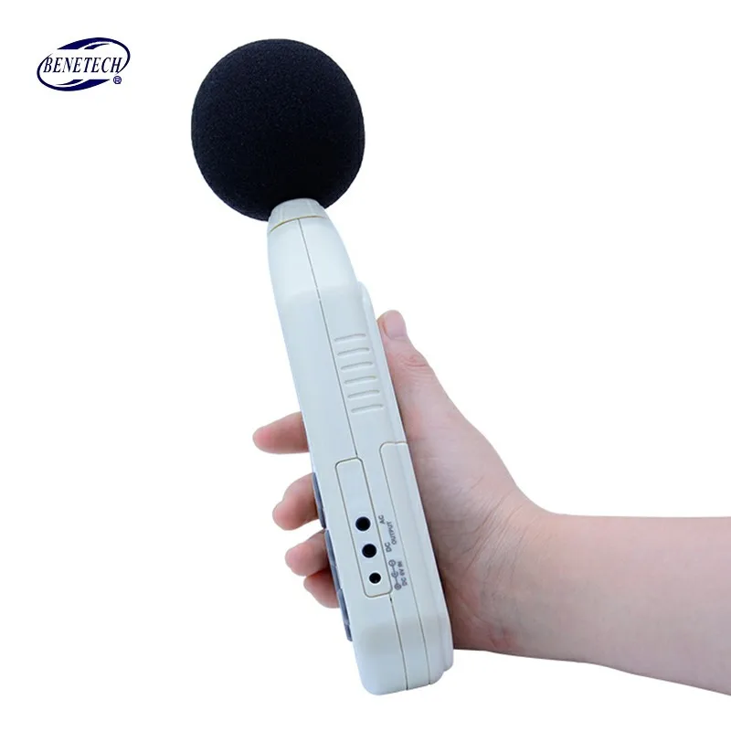 BENETECH GM1357 измеритель уровня звука шум Neter 30-130dB Высокоточный Ручной Тестер шума для