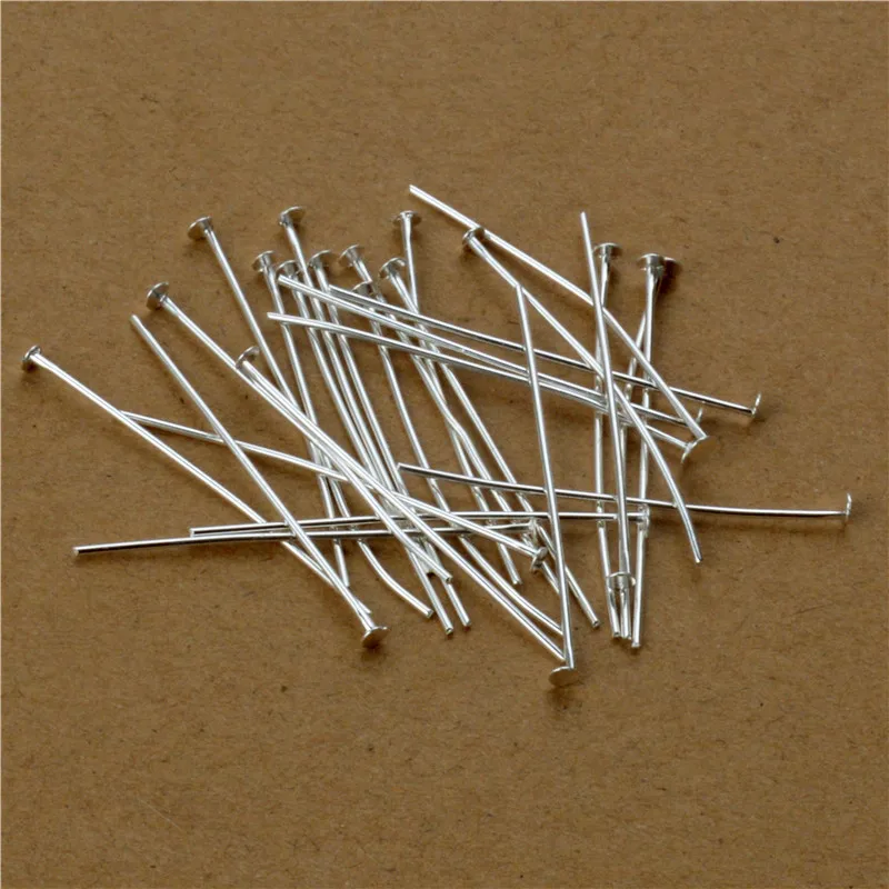 200pcs 40 50mm 21 Gauge Metal Flat Heads Pin For Jewelry Making Findings Accessories Wholesale Supplies | Украшения и аксессуары