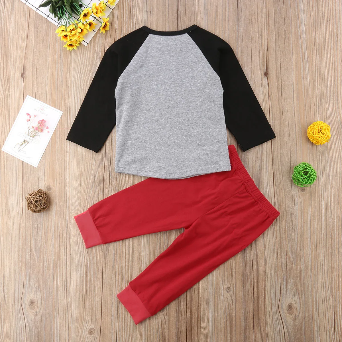 Emmababy 2019 2 шт. благодарения новорожденный одежда для малышей мальчиков и девочек