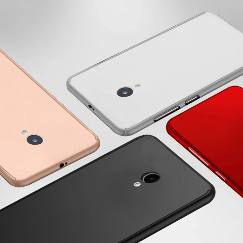 Kiylczxycm 360 градусов жесткий матовый PC чехол для телефона Meizu m5S 5 2 &quotТонкий Coque S +