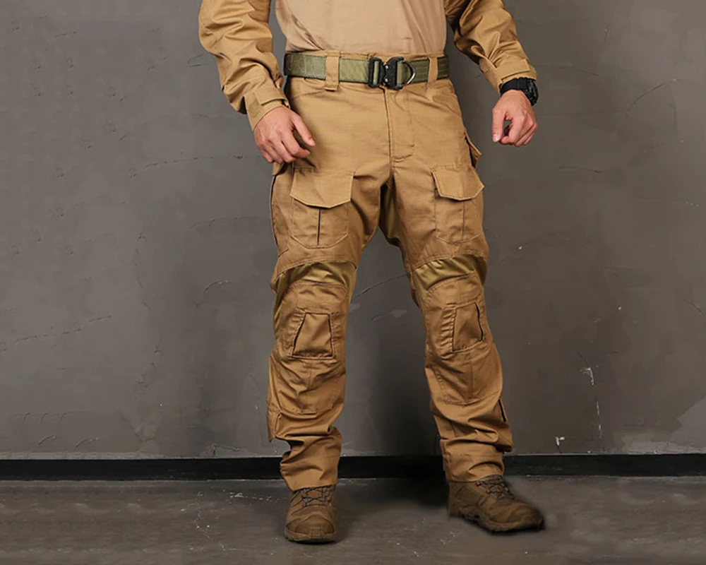 EmersonGear G3 тактические брюки армейские военные bdu Брюки с наколенниками Coyote