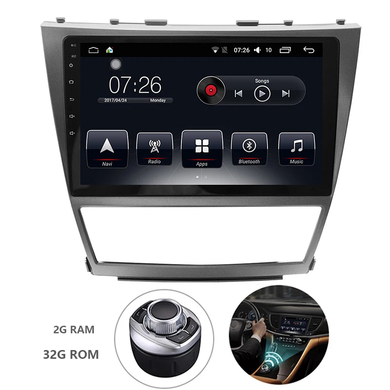 Android 7 1 автомобильный DVD мультимедийный плеер для TOYOTA Camery 2008-2011 GPS навигационная