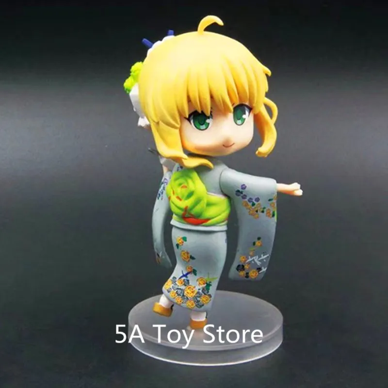 Аниме Fate Stay Night Chara Forme Plus 007 Saber &amp 008 Rin Tohsaka ПВХ экшн-фигурка Коллекционная модель
