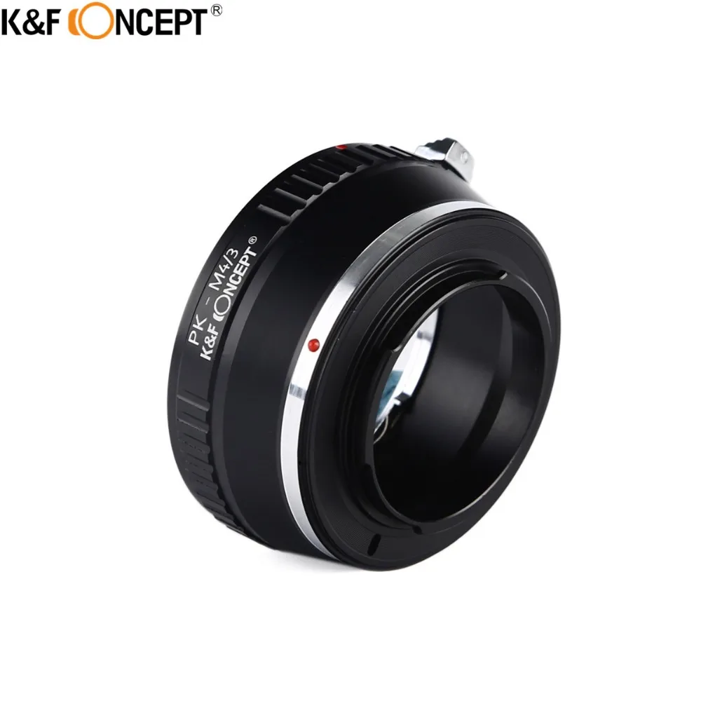 K&ampF CONCEPT PK-M4/3 Camera Lens Mount Adapter Ring For Pentax K PK To Olympus M43 E-P1/E-P2/E-PL1 and Panasonnic | Электроника