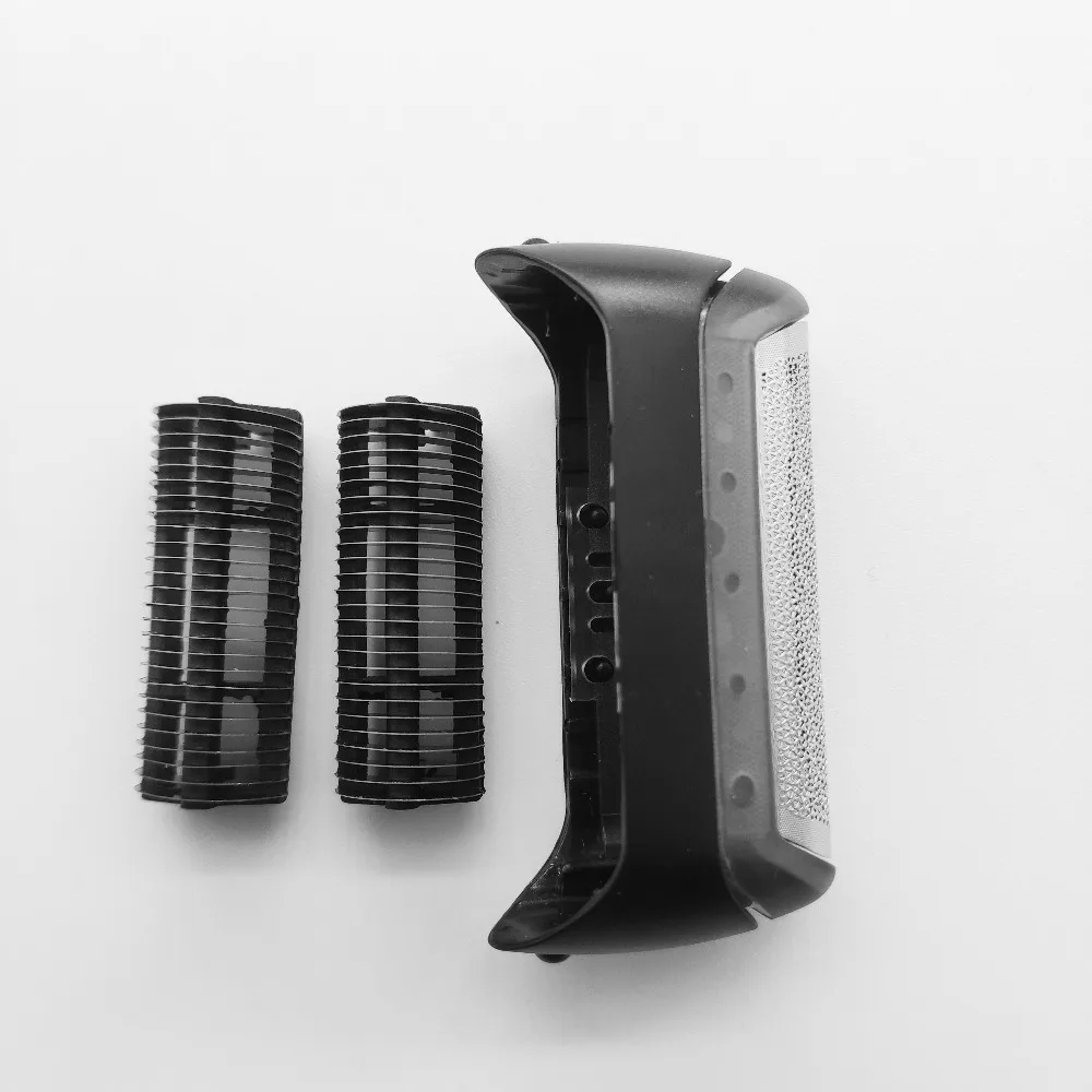 

1 Shaver Foil with Bracket+ 2 Cutter for Braun Shaver 10B/20B/20S Series 1000 / 2000 Razor Blade Head Shaving Replacement