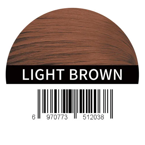 Light brown Продукты против выпадения волос волосы волокна Спрей волосы Строительство линия волос порошок волокна кератин волос Восстановление порошки волос дополнительные волокна - Цвет: Light brown