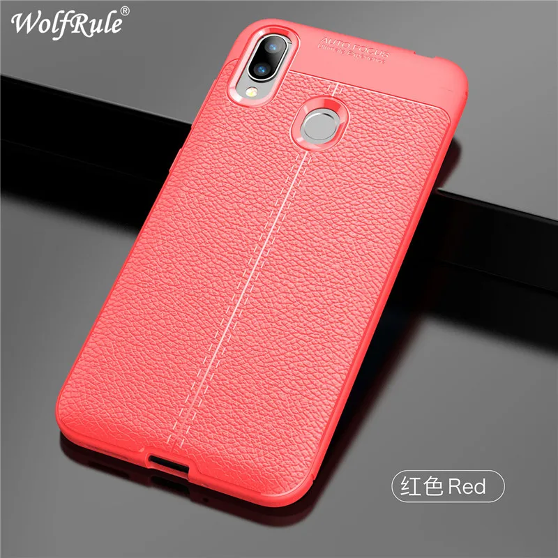 

Case Asus Zenfone Max (M2) ZB633KL Cover Shockproof Luxury Leather WolfRule Soft TPU Case For Asus Max (M2) ZB633KL X01AD Cases