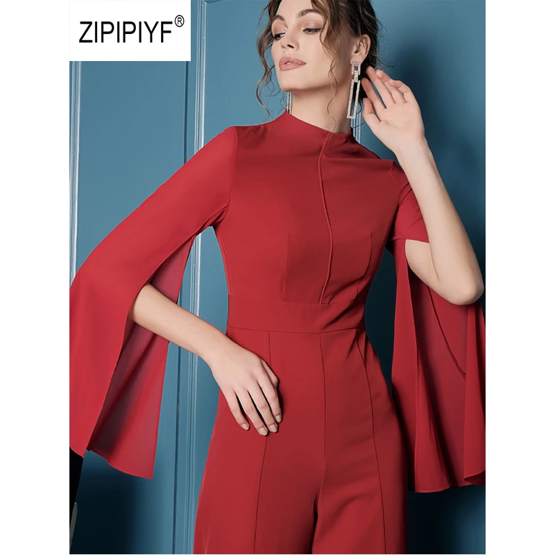 Оригинальный модный сексуальный комбинезон для подиума офисные Женские