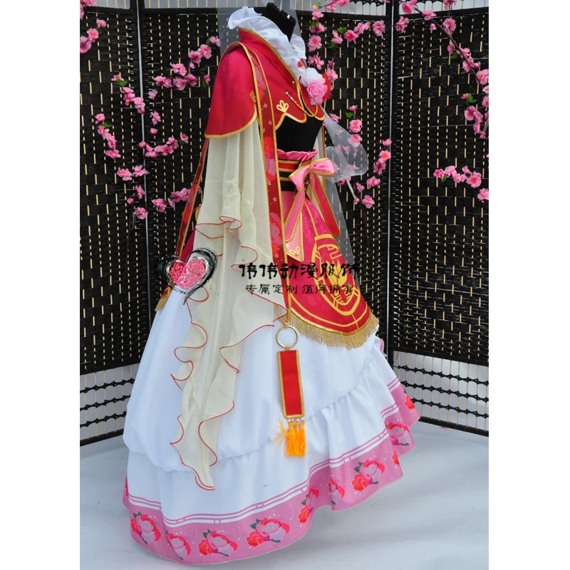 Костюм для косплея lovelive нисикино Маки 7 Lucky Gods форменная форма на заказ античное