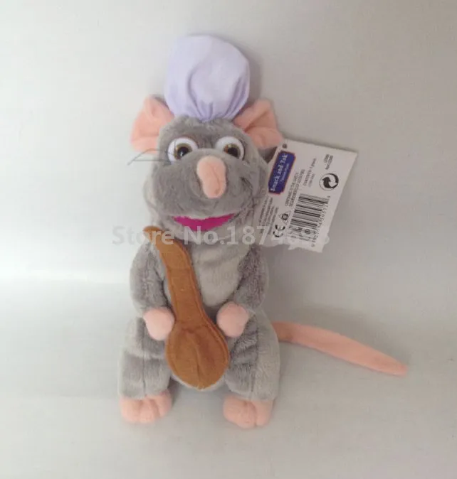 Новый маленький шеф повар Реми мышь плюшевая игрушка кукла 20 см милые мягкие