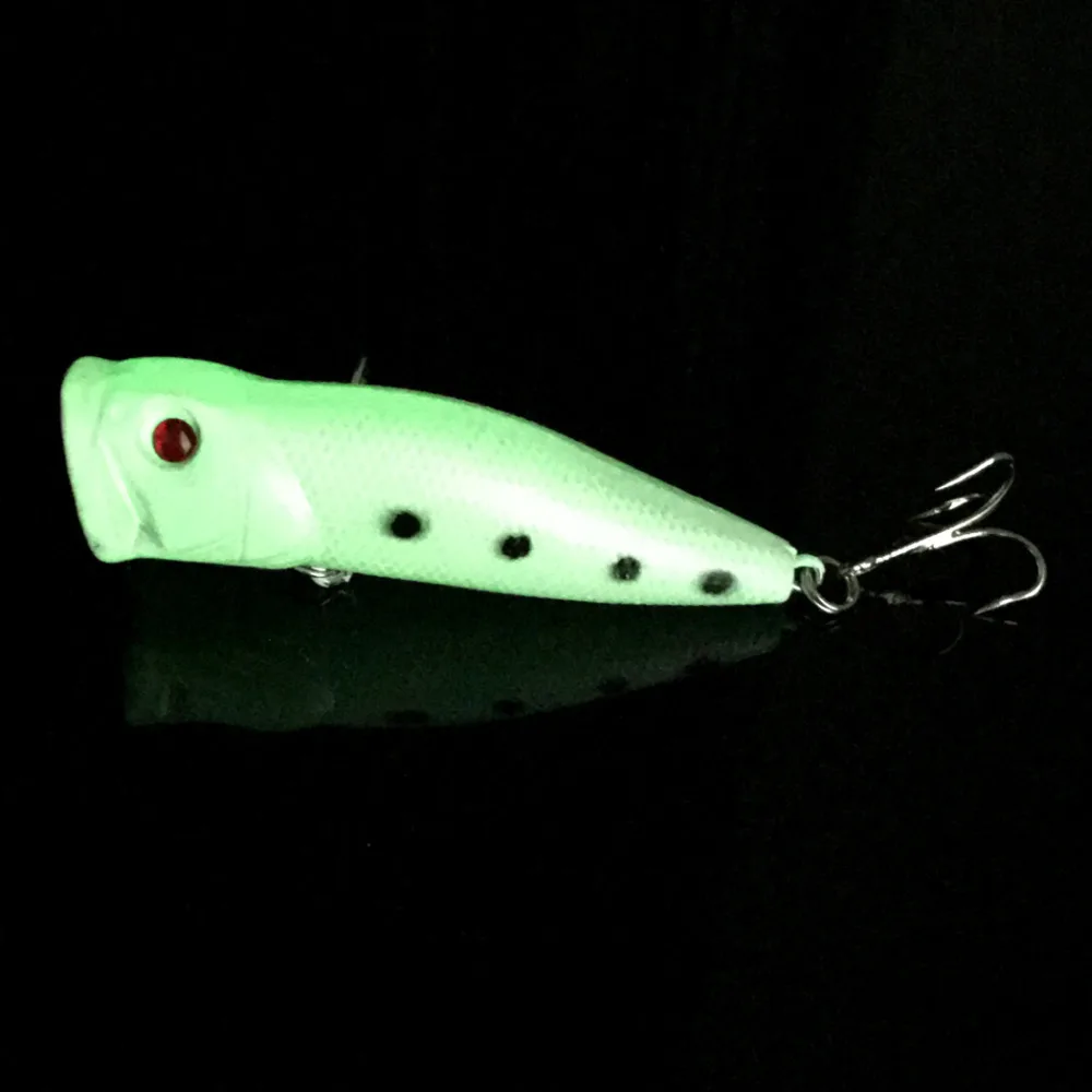 1pc Luminous Pencil Fishing Lures 7.5cm 10g Hard Baits Artificial Make Bass Crankbait Wobblers bait Treble Hooks Tackle | Спорт и