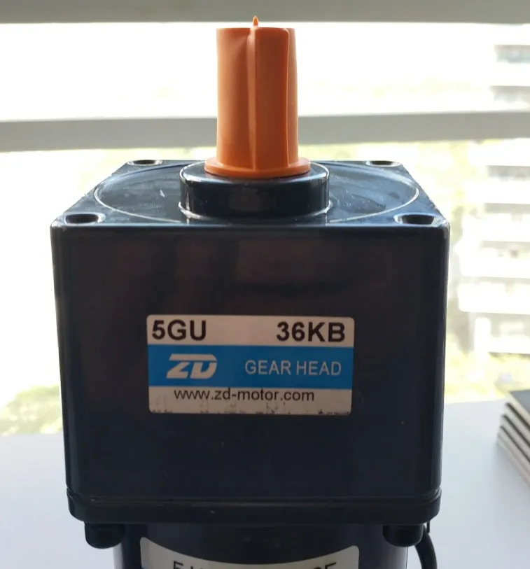 Однофазные индукционные моторы с редуктором переменного тока отверстием 6 Вт 15 25