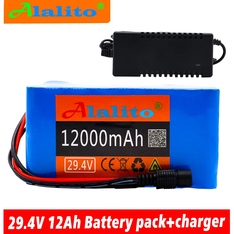 ALalito 7S5P 29 4 V 12Ah литий ионный аккумулятор 12000mAh велосипед скутер легкий инвалидная