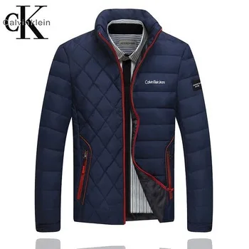 2015 male fashion stand collar winter down coat men's clothing fleece thermal outerwear | Мужская одежда