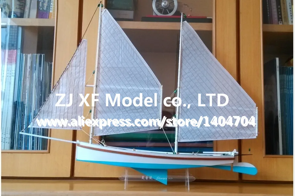 Бесплатная доставка лазерной резки деревянная модель парусника комплект: Шарпи