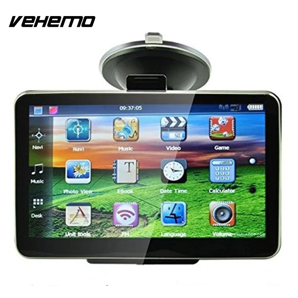 Vehemo 128 М Mp3 навигации плеер Hands Free MP4 зарядное устройство для автомобиля с gps