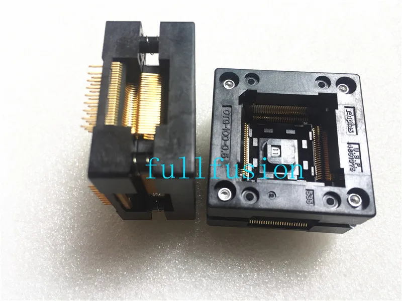 _ QFP100P 0 5 мм Шаг Enplas IC тестовая розетка Размер корпуса 14x14 TQFP100 сжигание в