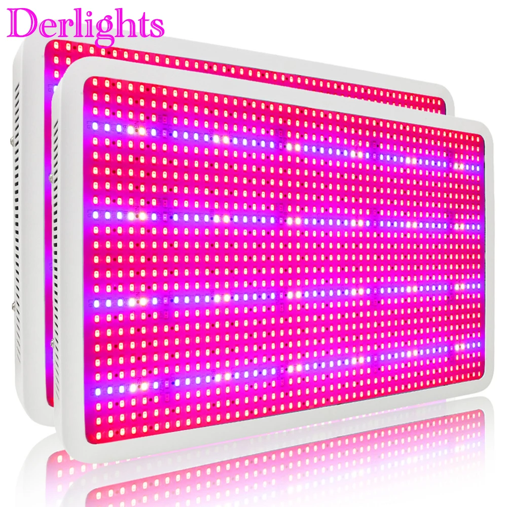 

Лампа светодиодная полного спектра для выращивания растений, 1200 Вт, 1600 Вт, 2 шт.