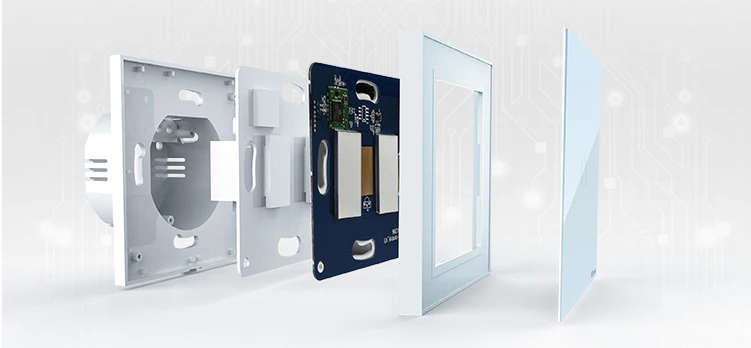 НЕО Coolcam Z-Wave плюс 1CH ЕС настенный выключатель света домашней автоматизации Zwave беспроводной умный пульт дистанционного управления выключатель света