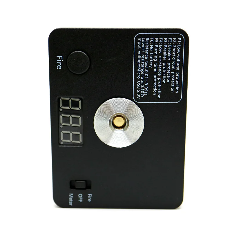 Subtwo rda тестер сопротивления Ом метр 521 TAB LED катушка провода DIY инструмент для