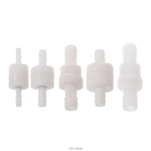 Пластиковые односторонние обратный воды встроенные жидкости обратный клапан для топливной газовой жидкости