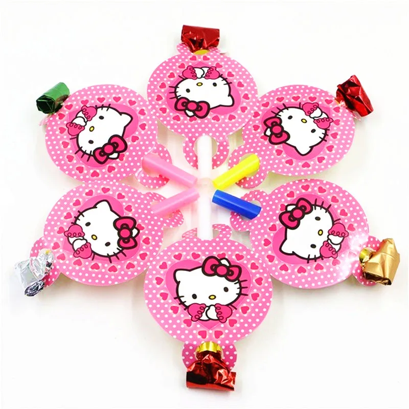 158 шт./218 шт. набор посуды с рисунком «hello kitty» для детей на день рождения, вечеринку, праздник, декорация праздничные украшения